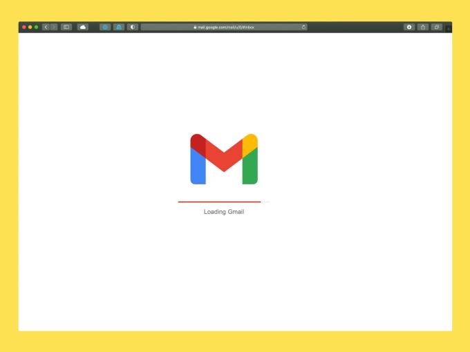 gmail loading sign